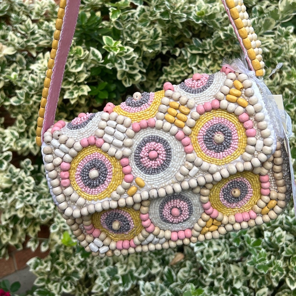 TikTok-Viral Wooden Beaded Bag – Handcrafted Summer Statement